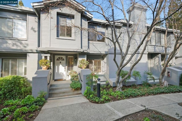 view of townhome / multi-family property