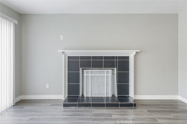 room details with hardwood / wood-style flooring