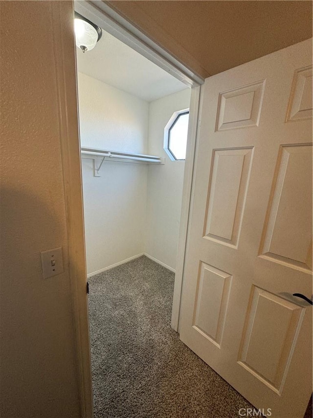 view of closet