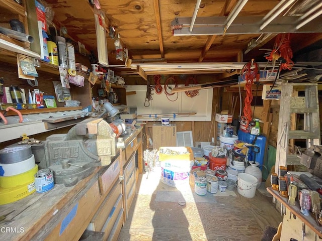 136 S Roosevelt Ave, Oxnard, CA 93030 - below grade area with a workshop area