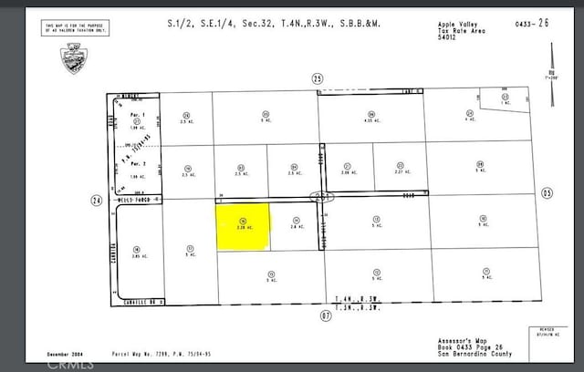 Listing photo 2 for 0 Wells Fargo Rd, Apple Valley CA 92308