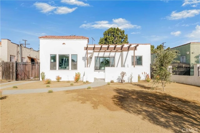 view of rear view of house