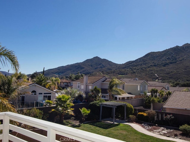 property view of mountains