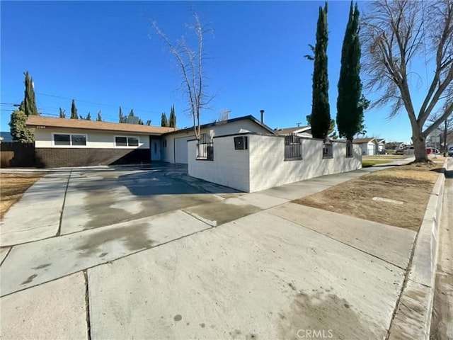 view of ranch-style house