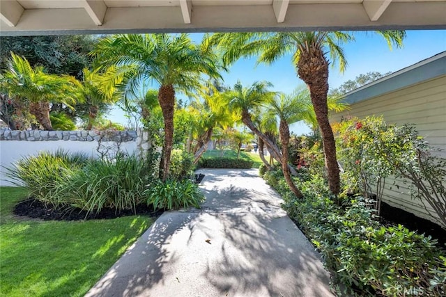 exterior space with a patio area