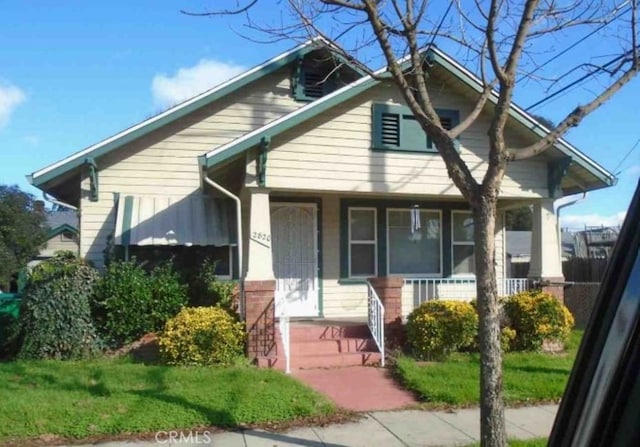 view of bungalow