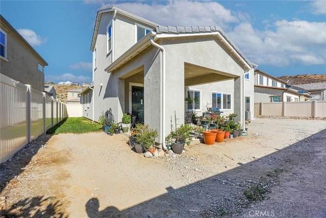 view of rear view of property