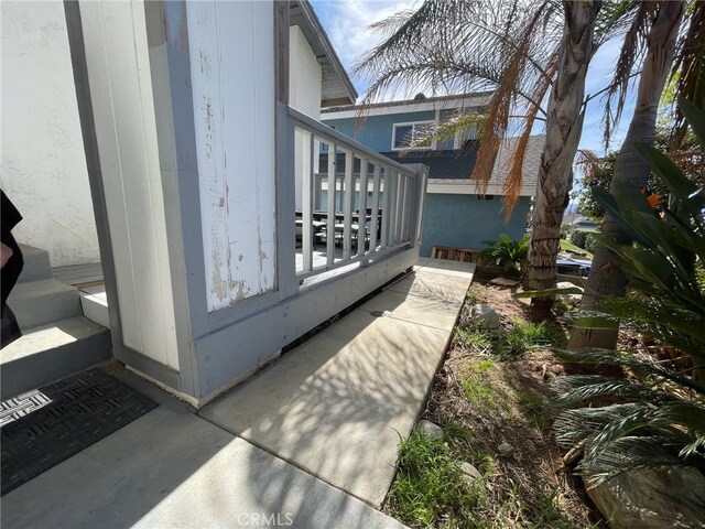 view of side of property