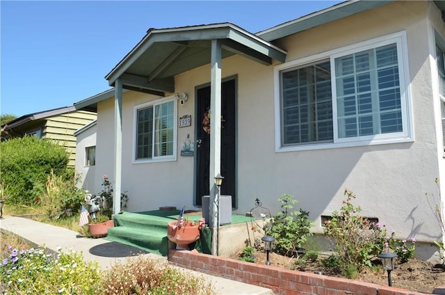 view of property entrance