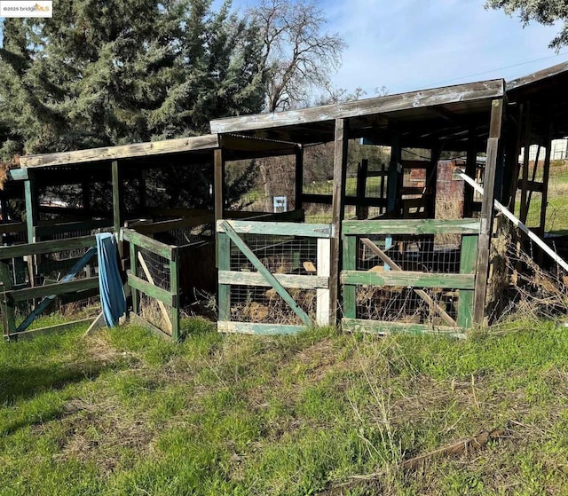 view of stable