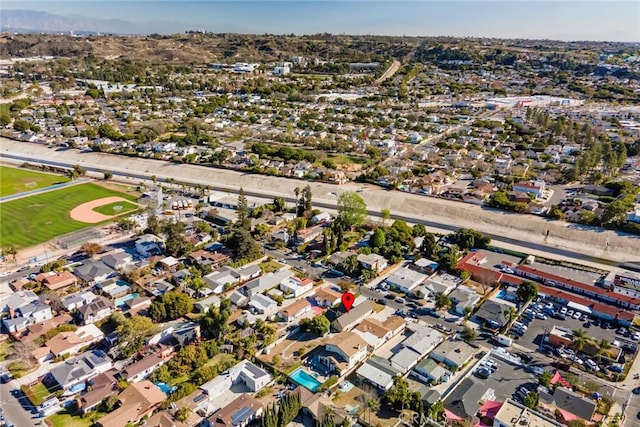 aerial view