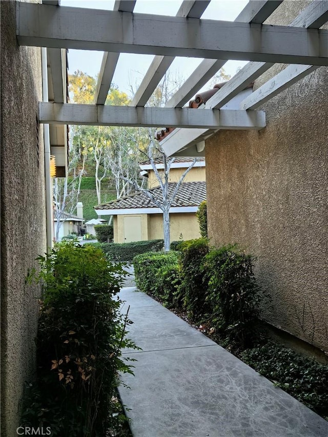 1911 E Calico Dr, West Covina, CA 91791 - view of patio / terrace featuring a pergola
