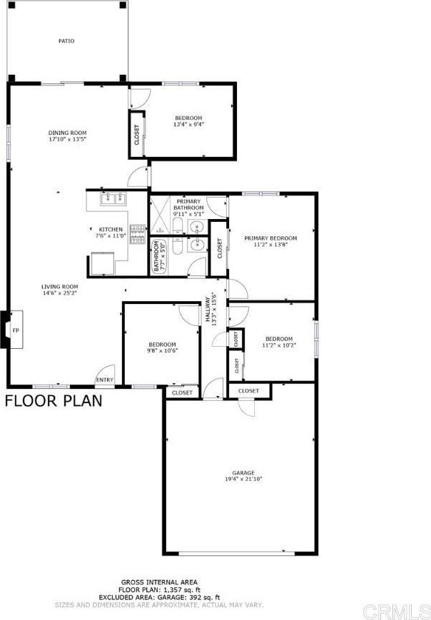1403 Goff Ct, San Diego, CA 92114 - room layout