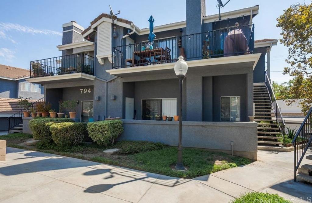 exterior space with a balcony