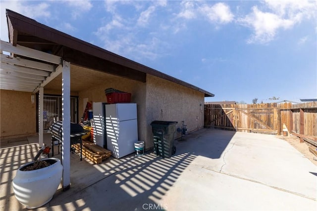 exterior space featuring a patio area