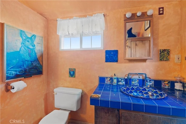 bathroom with toilet