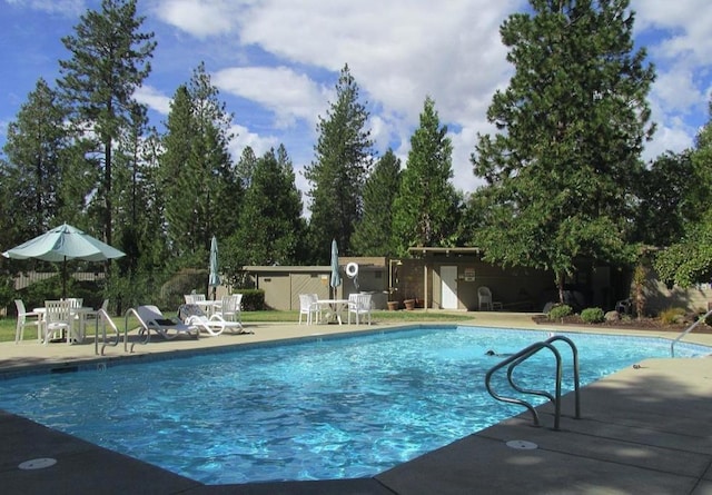 view of swimming pool