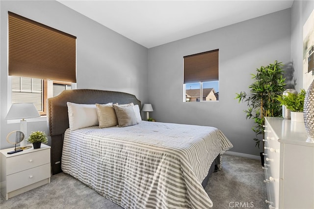 bedroom with carpet flooring