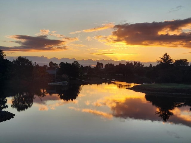 property view of water