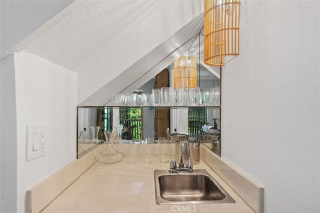 kitchen featuring sink