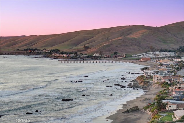 29 11th St, Cayucos, CA 93430 - view of mountain backdrop featuring expansive coastline