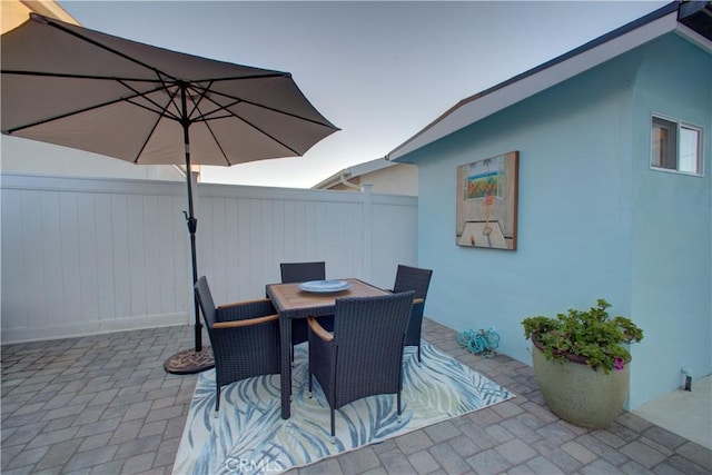 29 11th St, Cayucos, CA 93430 - view of patio with outdoor dining area