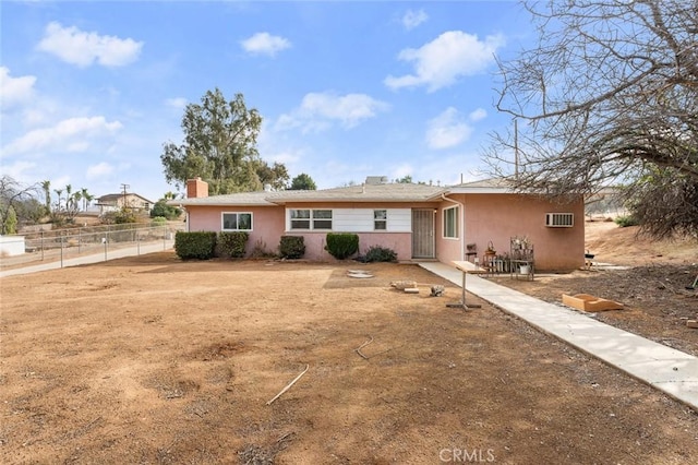 view of rear view of property