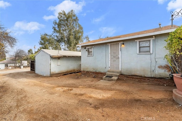 view of rear view of house