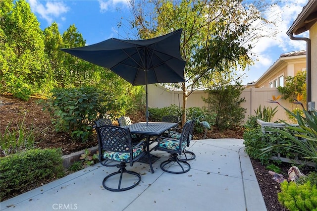 view of patio / terrace