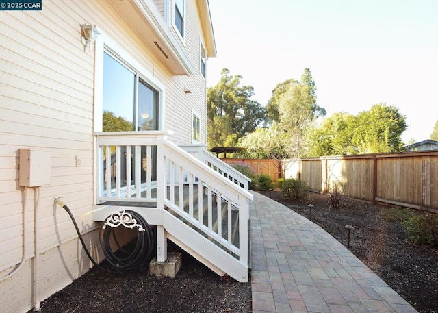 exterior space featuring a patio area