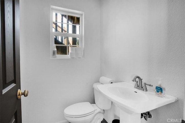 bathroom with toilet