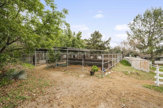 exterior space featuring a rural view