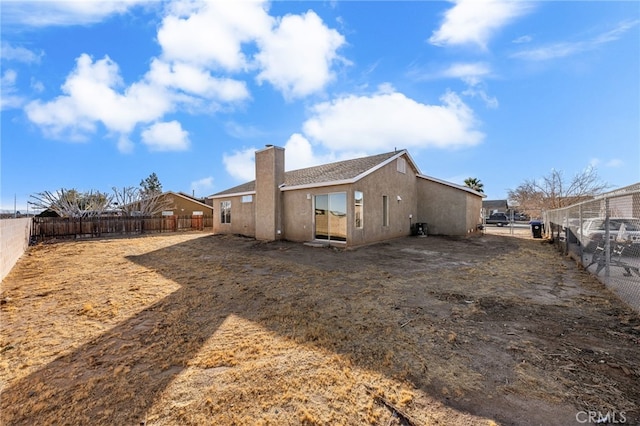 view of rear view of property