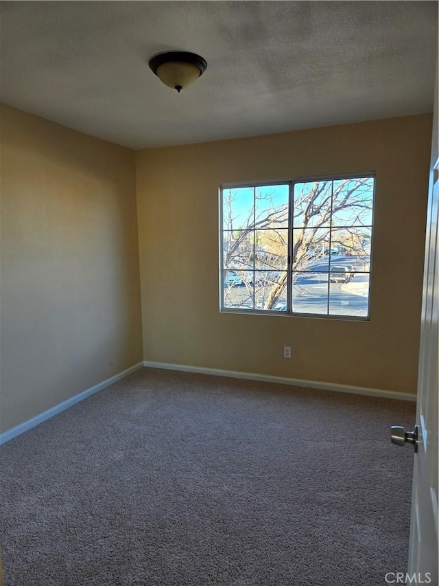 carpeted spare room with plenty of natural light