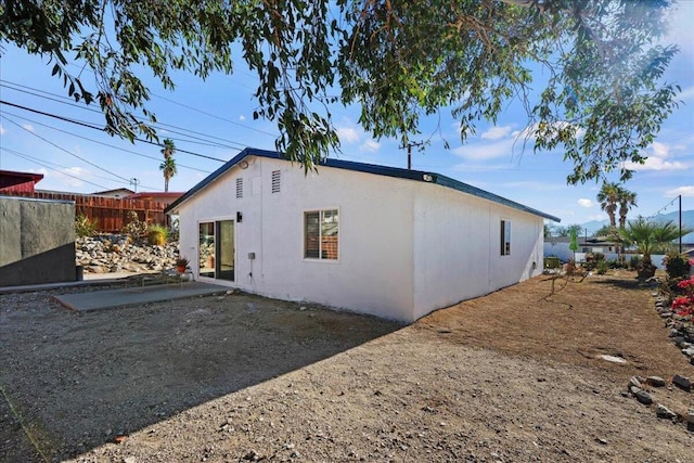 view of rear view of property