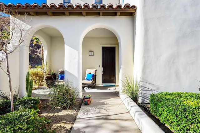 view of property entrance