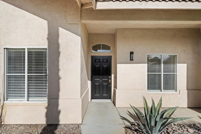 view of entrance to property