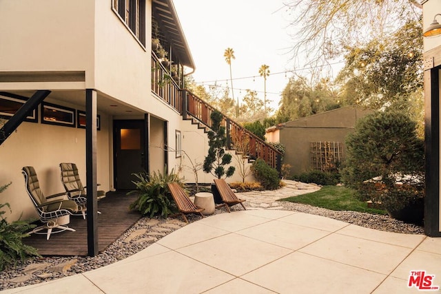 view of patio