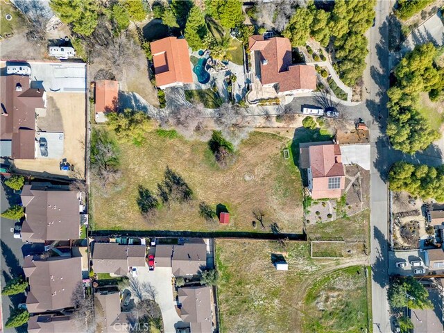 drone / aerial view featuring a residential view