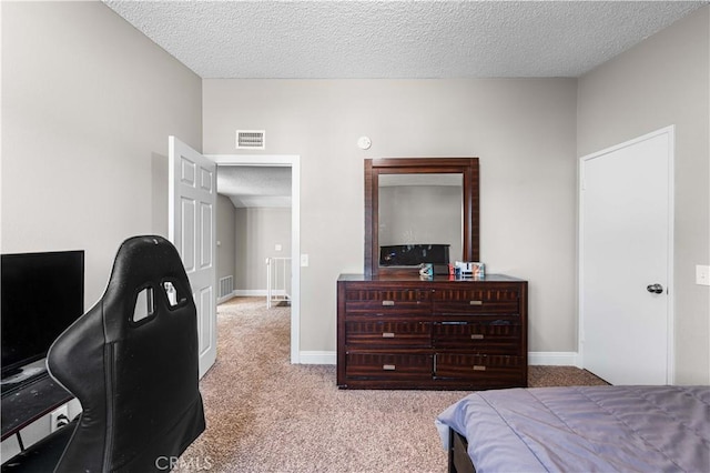 44028 Halcom Ave, Lancaster, CA 93536 - carpeted bedroom with a textured ceiling