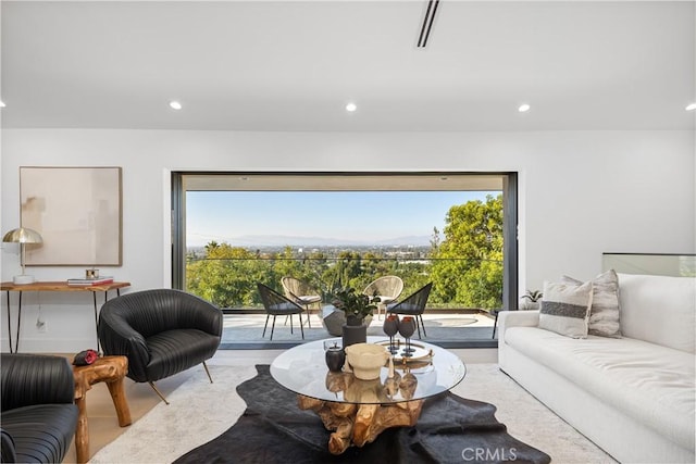 view of living room