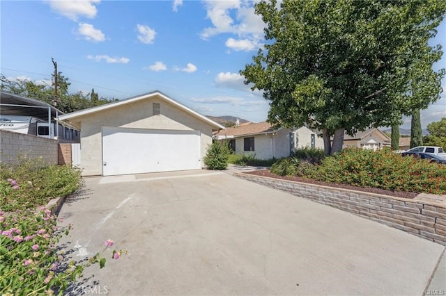 view of ranch-style home