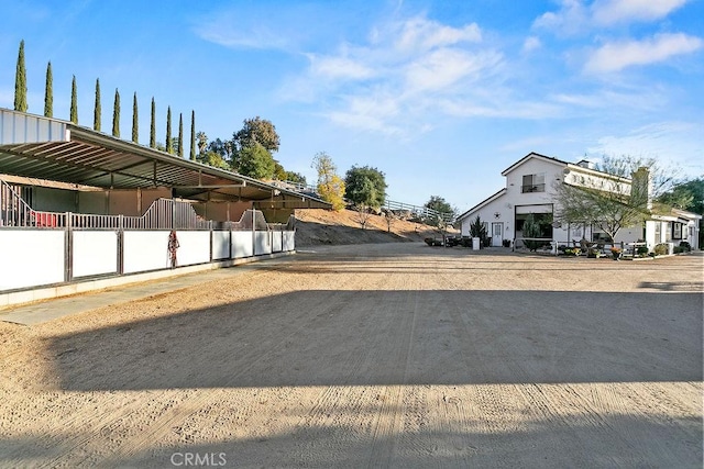 view of street