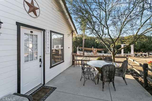 view of patio / terrace