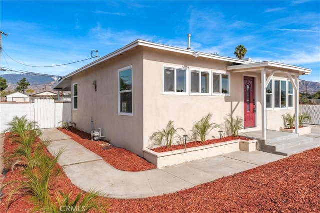 view of bungalow