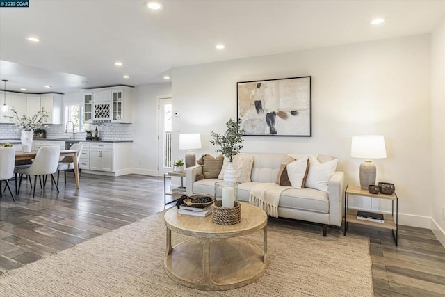 view of living room