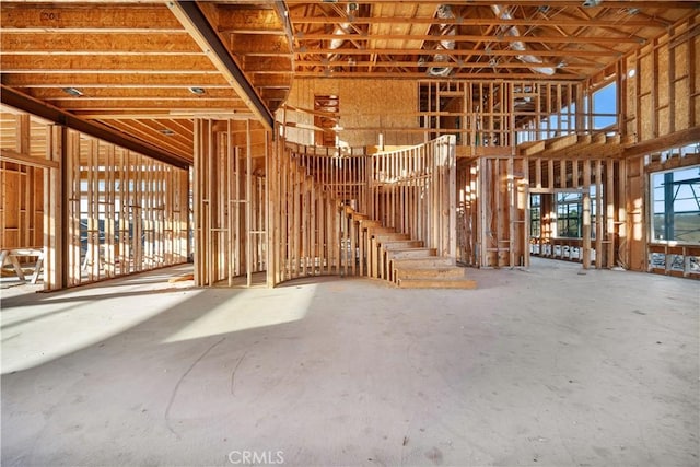 miscellaneous room featuring concrete floors