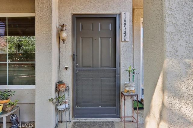 view of property entrance