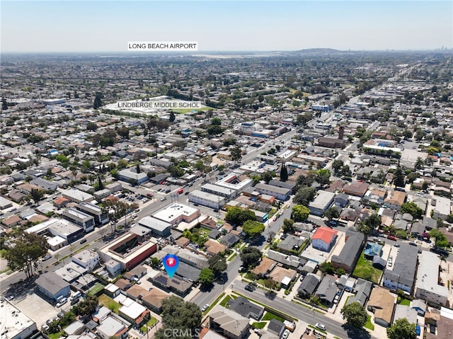 5536 Linden Ave, Long Beach, CA 90805 - drone / aerial view