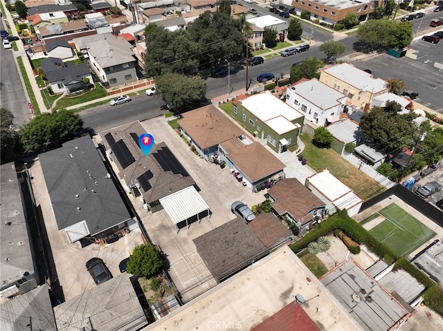 5536 Linden Ave, Long Beach, CA 90805 - drone / aerial view featuring a residential view